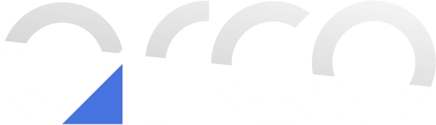Arco logo valkoinen